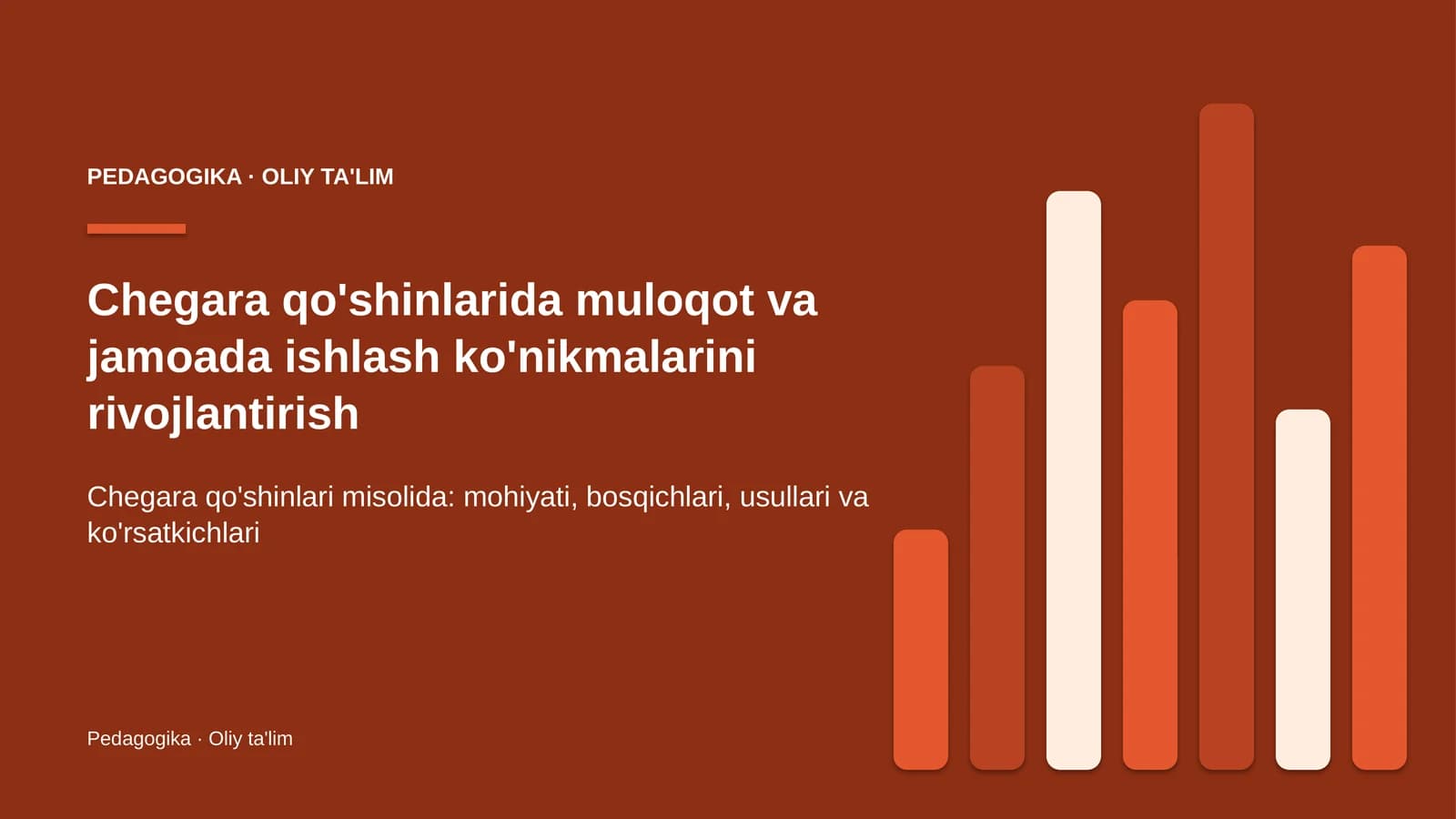 chegara qo'shinlarida muloqot va jamoada ishlash ko'nikmalarini rivojlantirish 3416