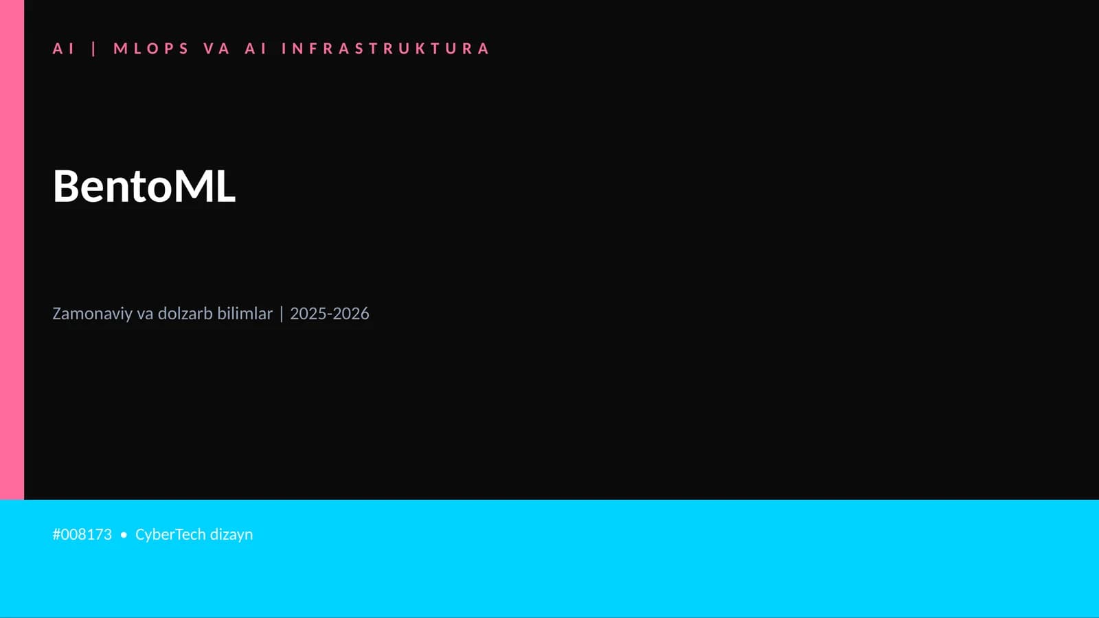 MLOPS VA AI INFRASTRUKTURA