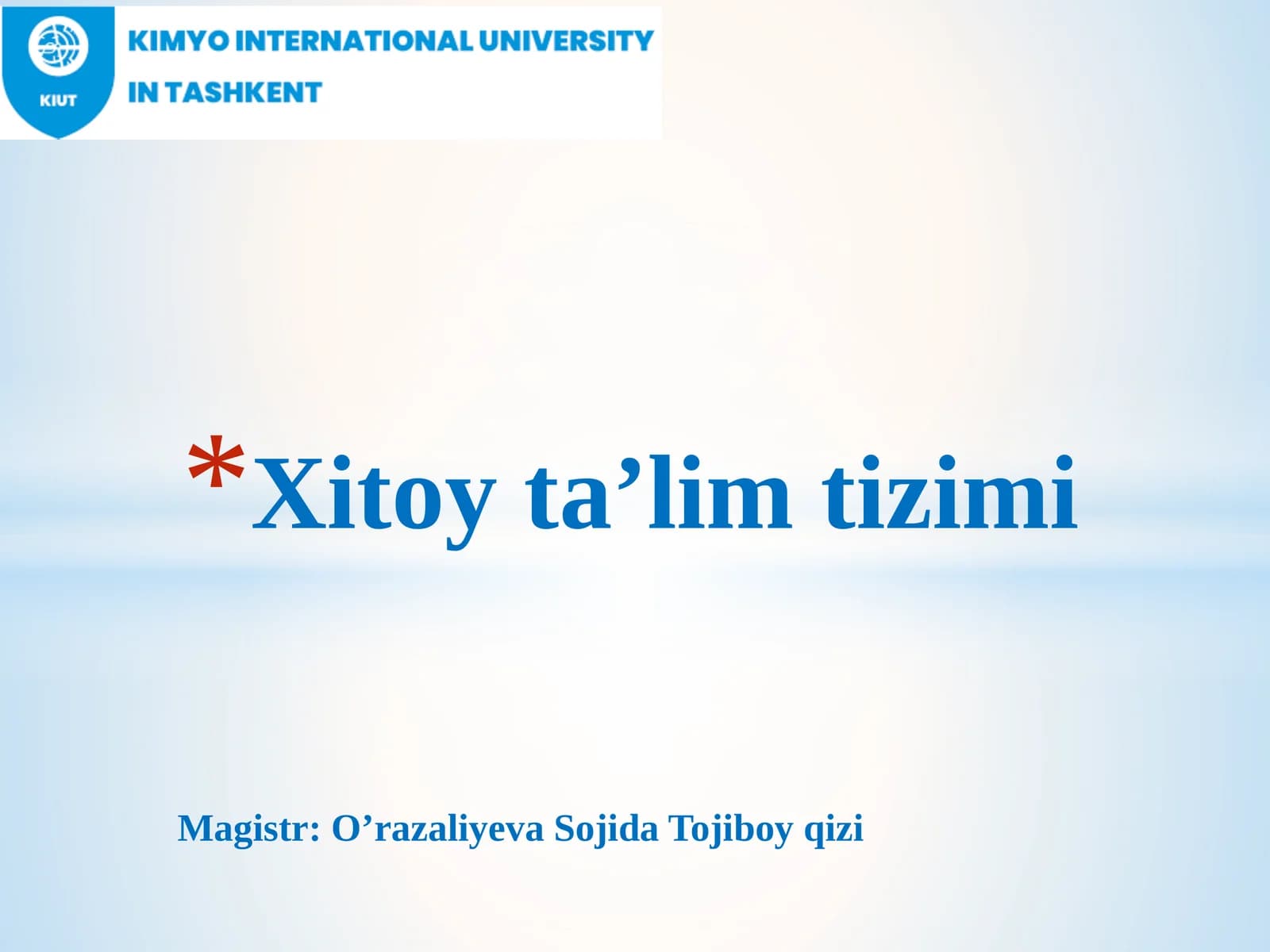 Xitoy O'xtomoq