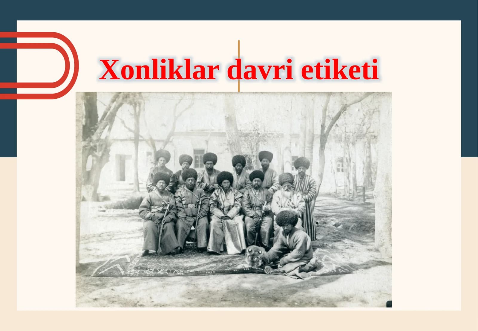 Xonliklar davri etiketi