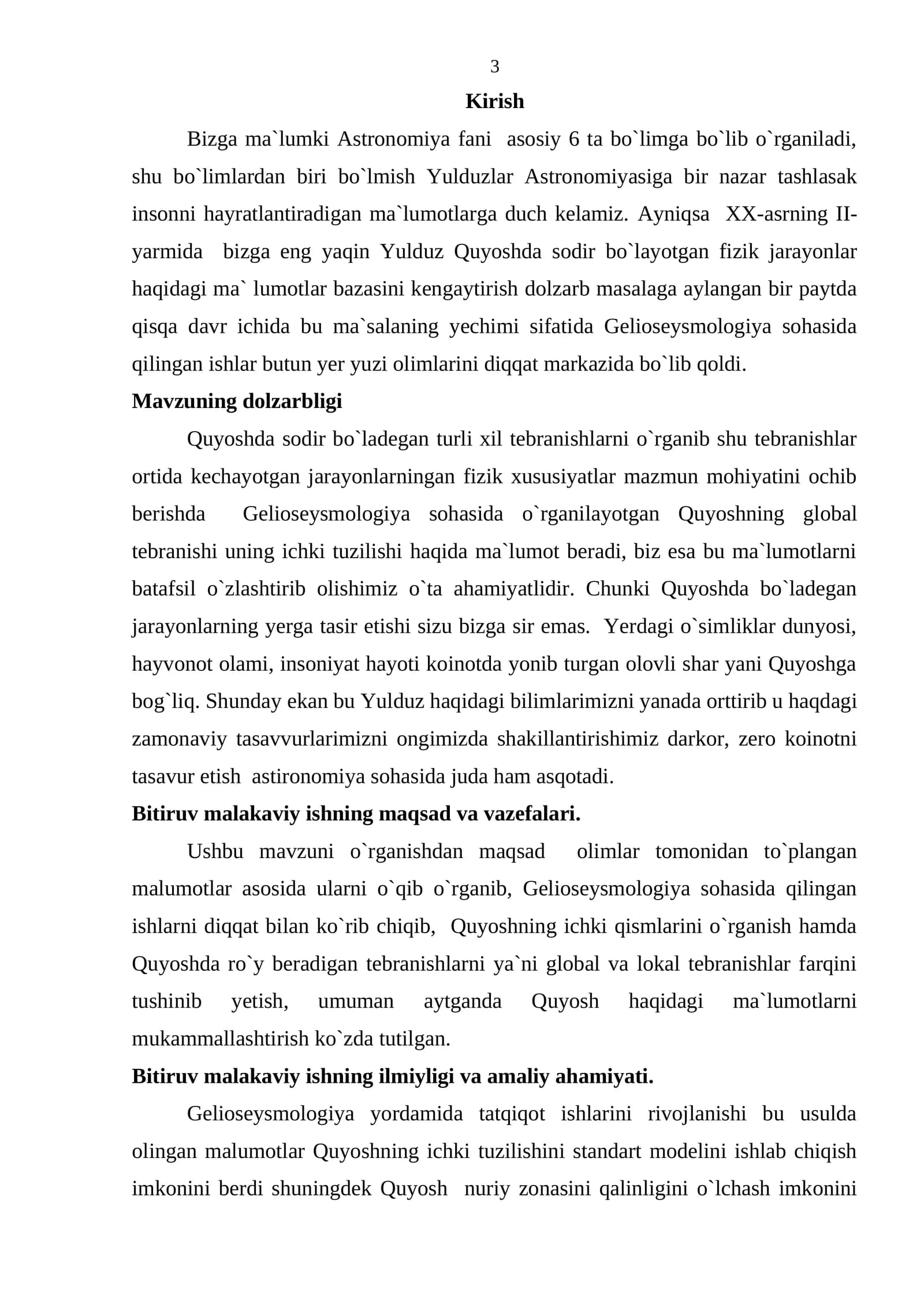 Yulduzlar Astronomiyasi