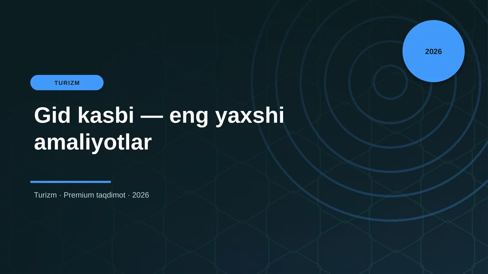 Gid kasbi — eng yaxshi amaliyotlar