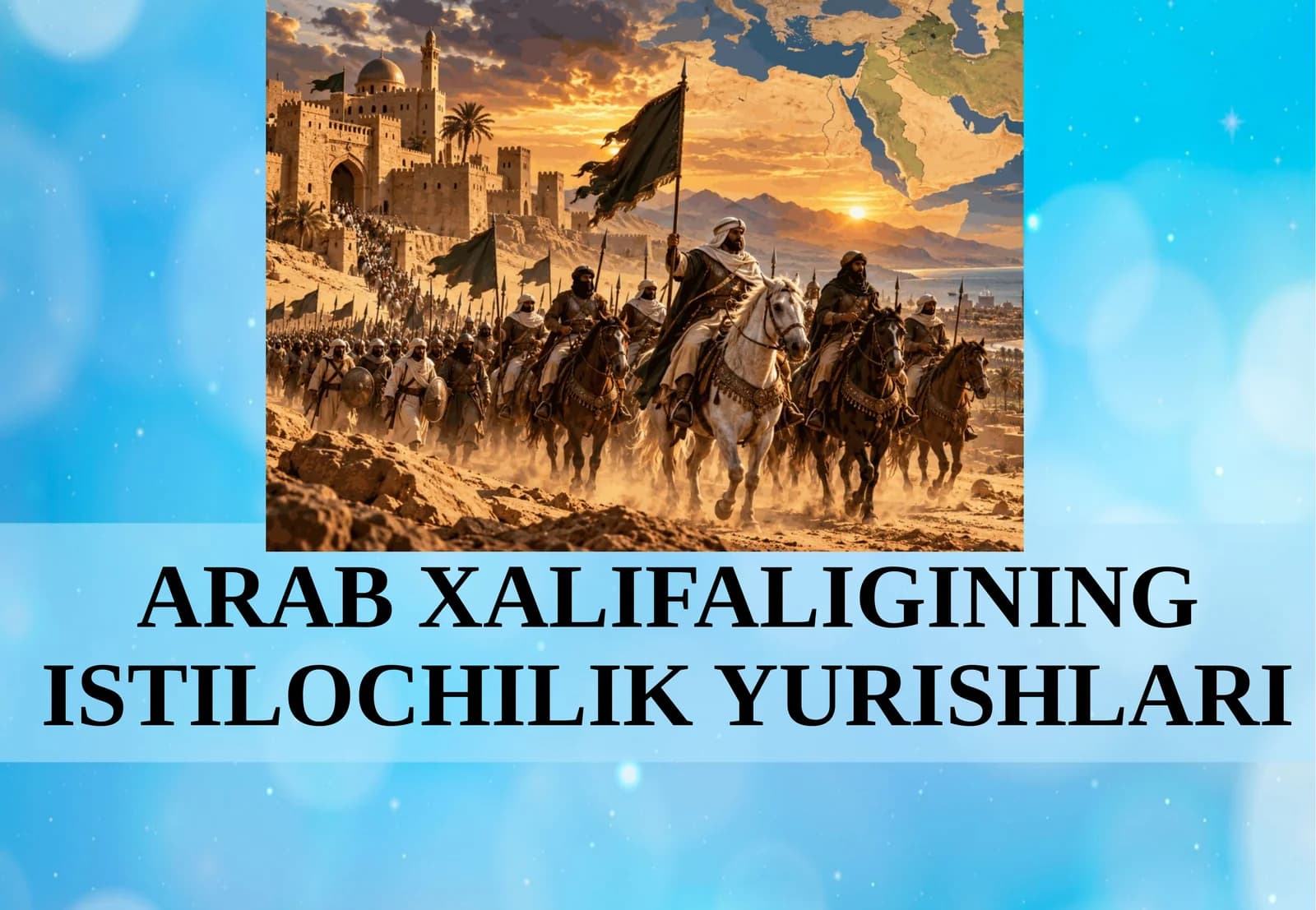 ARAB XALIFALIGINING ISTILOCHILIK YURISHLARI