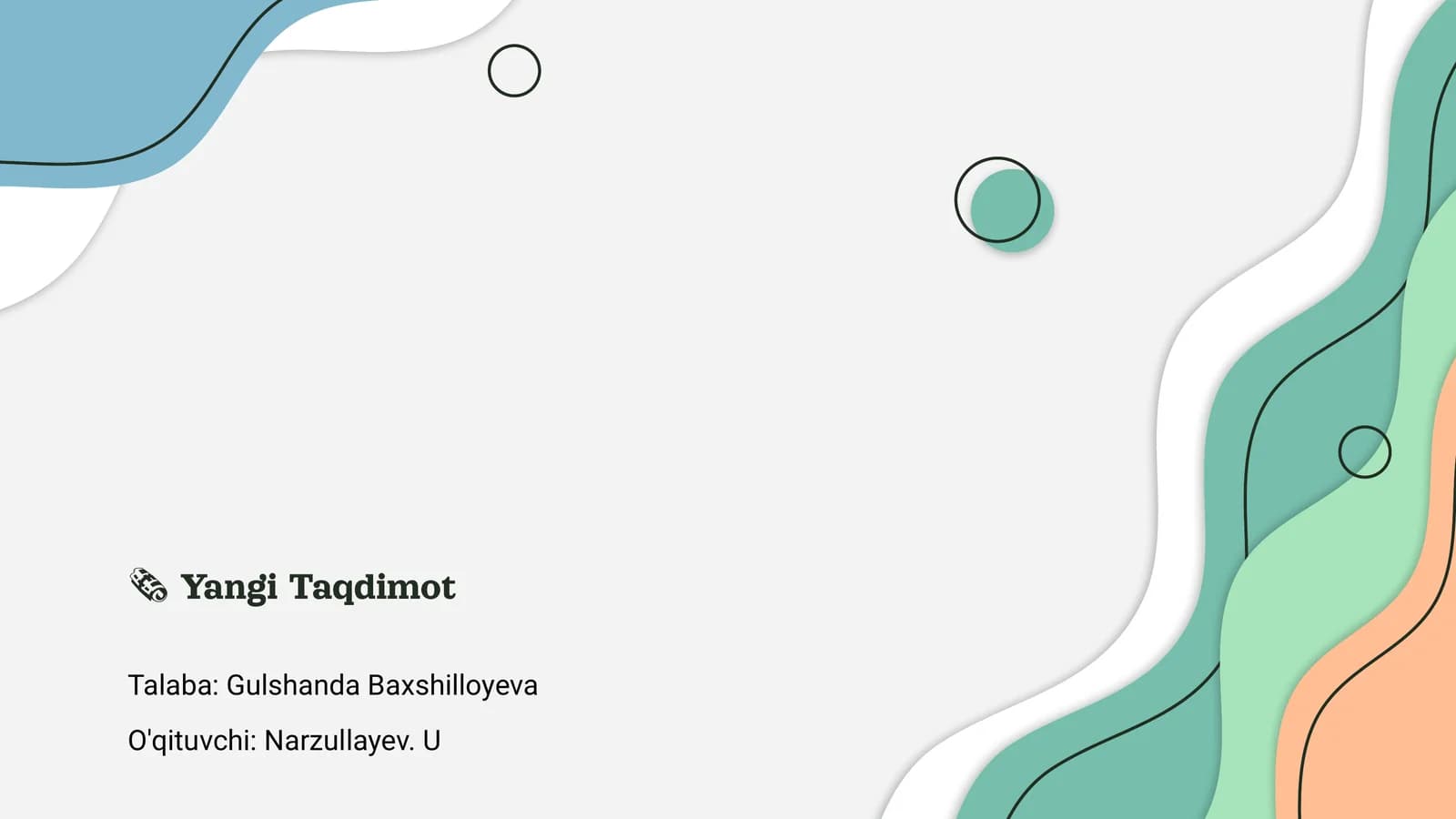 Yangi Taqdimot