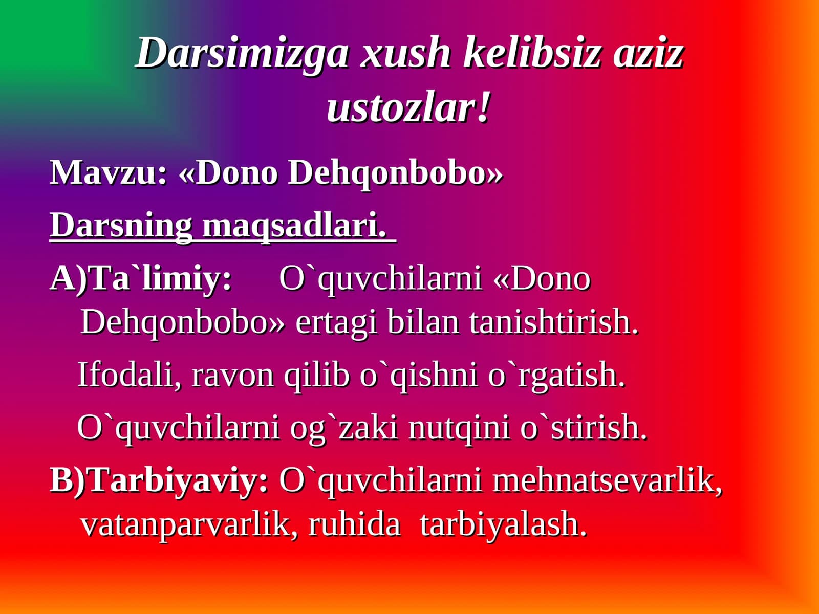 Dono Dehqonbobo