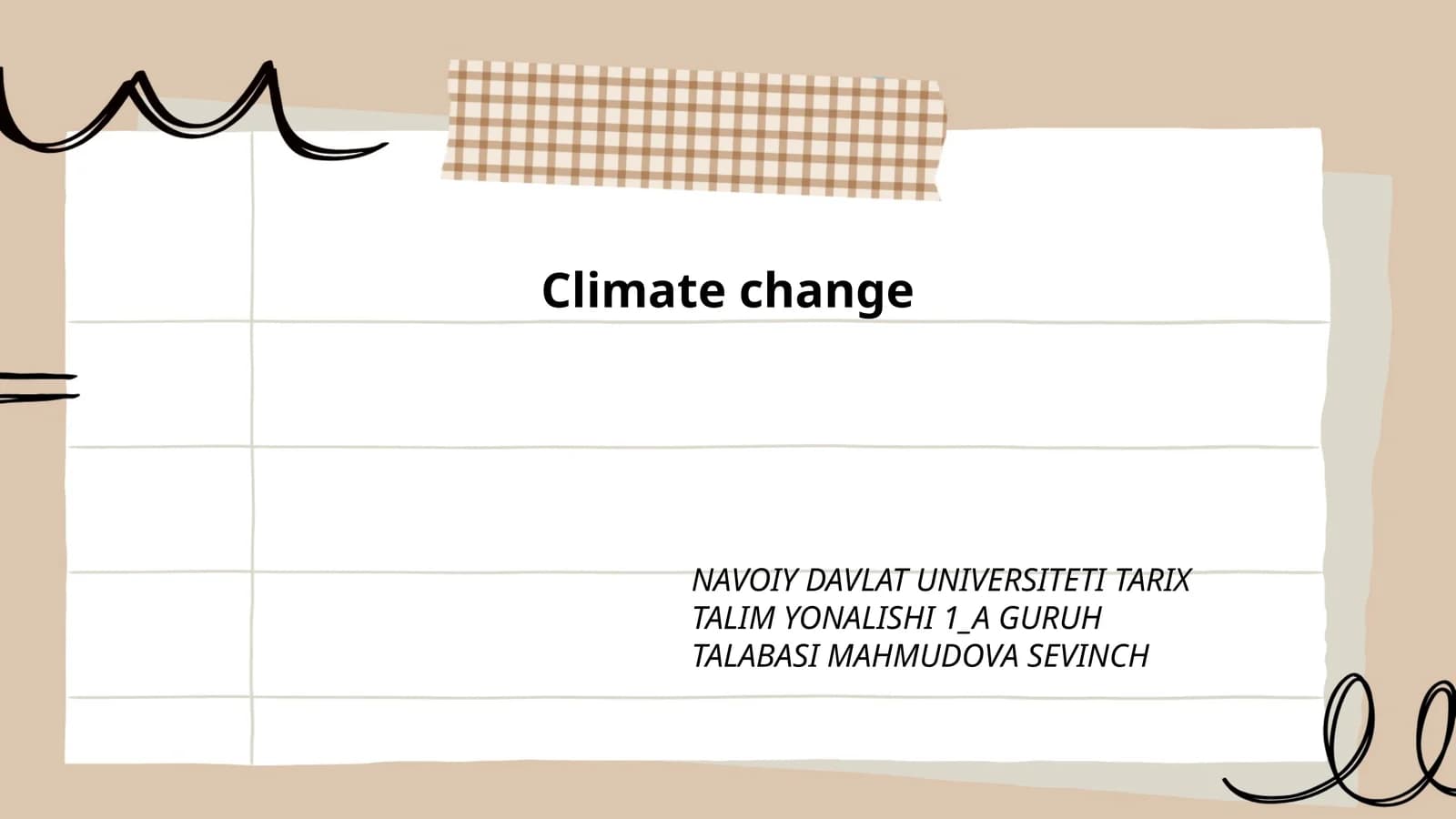 Global Warming