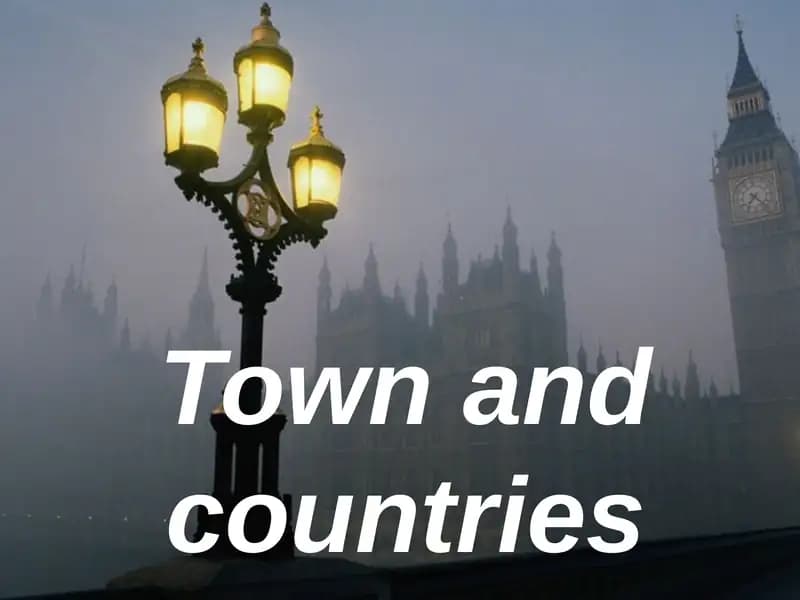 Town and countries
