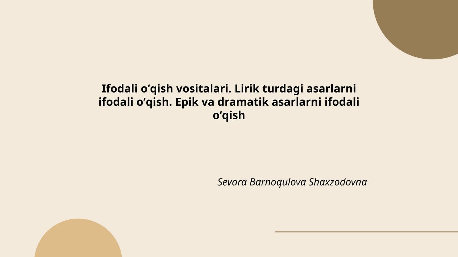 Ifodali oʻqish vositalari