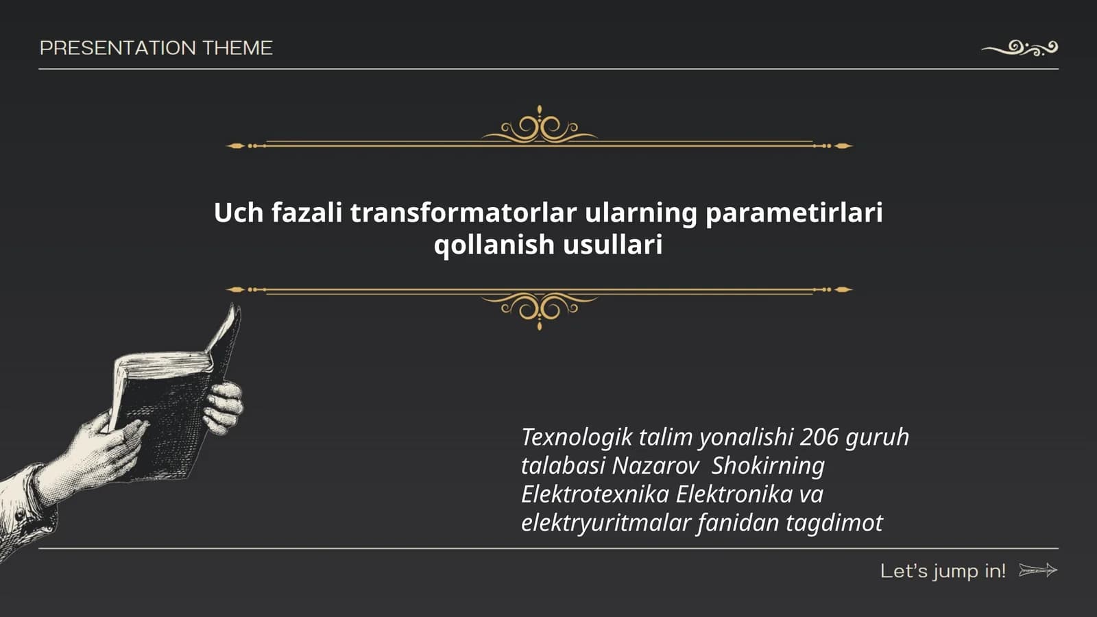 Uch fazali transformatorlar