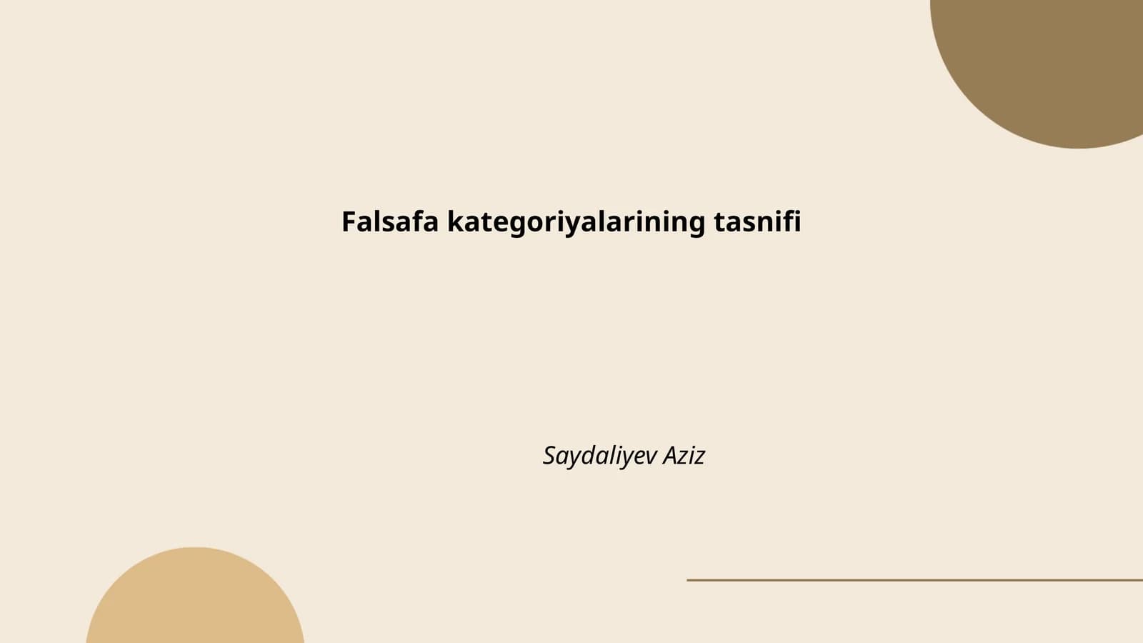 Ontologiya
