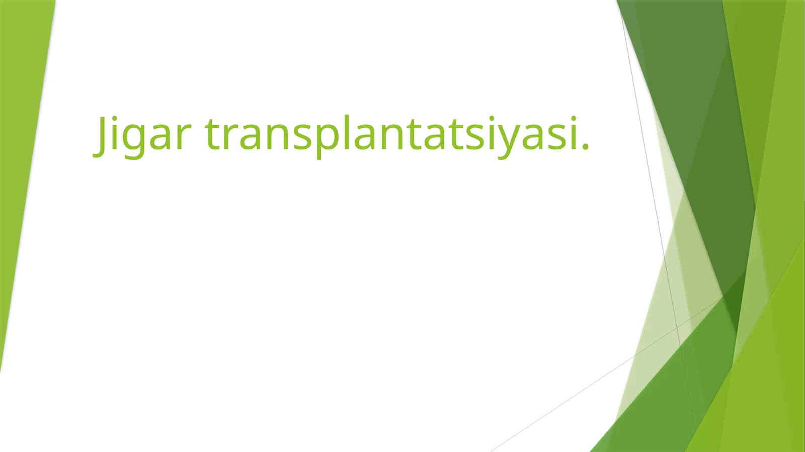 Jigartransplantatsiyasi
