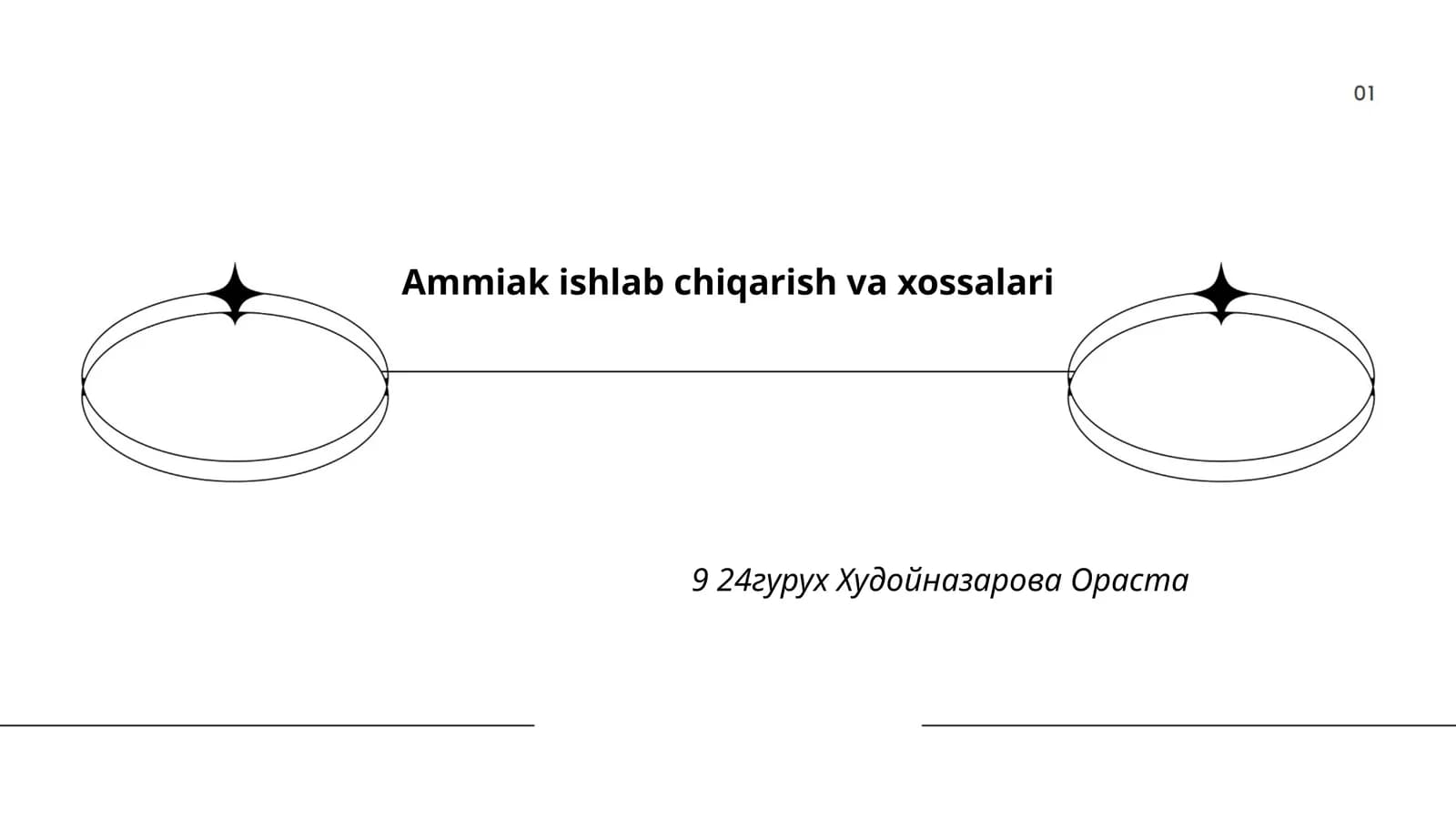 Ammiak ishlab chiqarish va xossalari