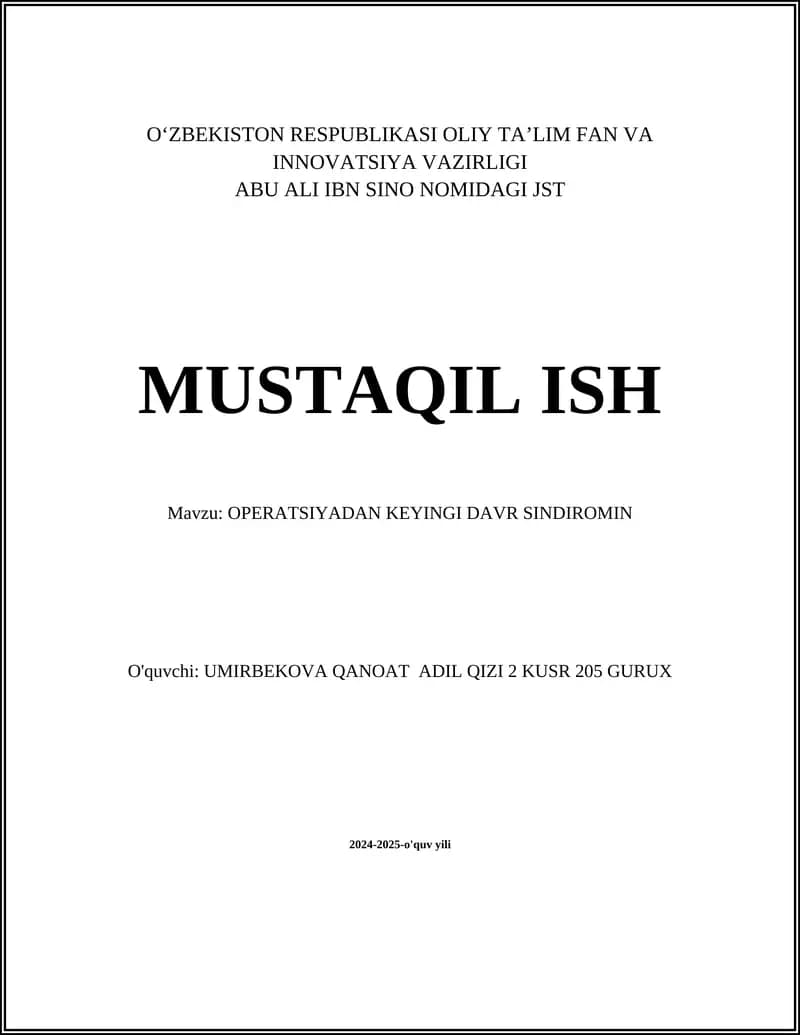 Daun sindromi