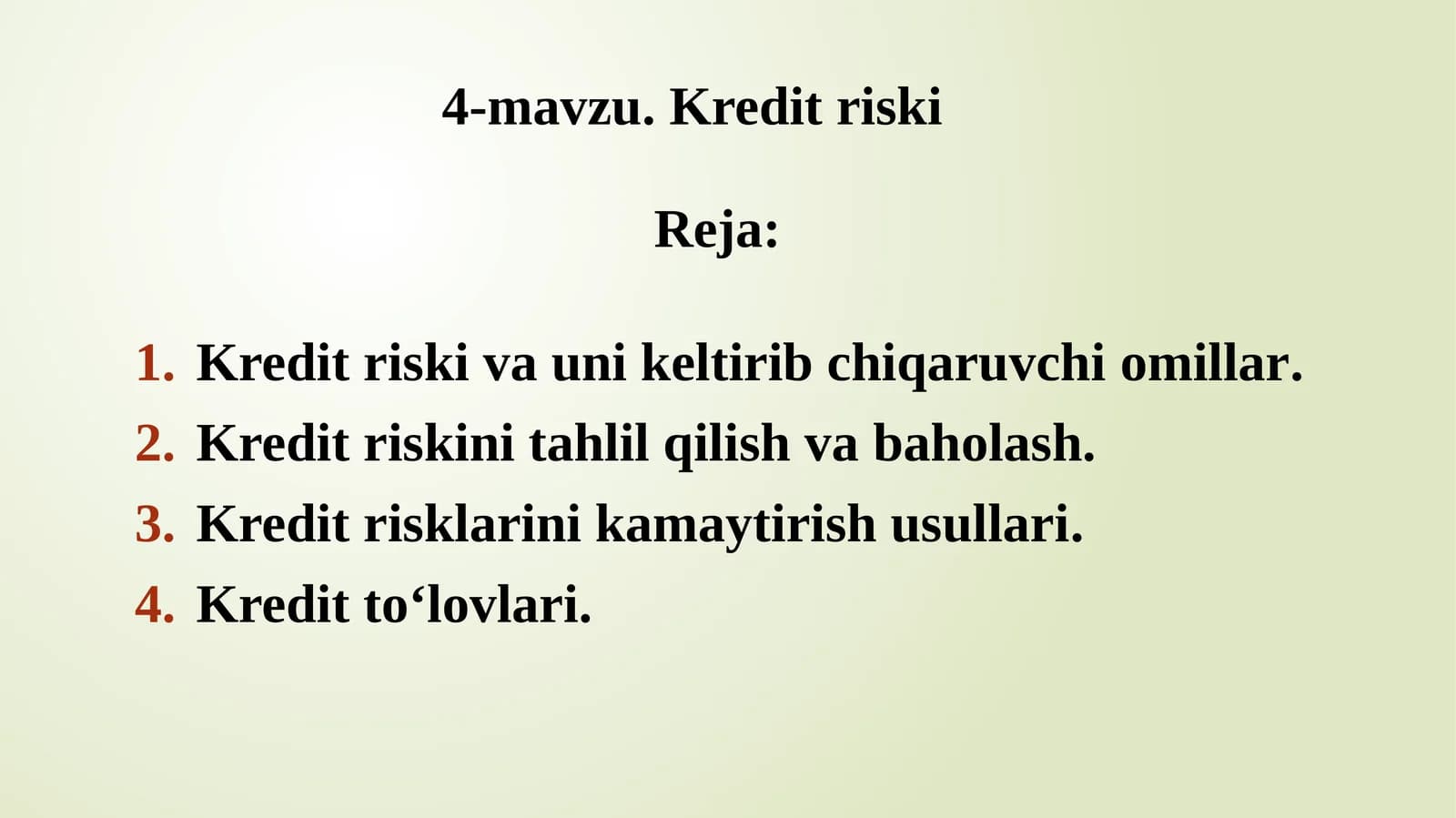 Kreditriski