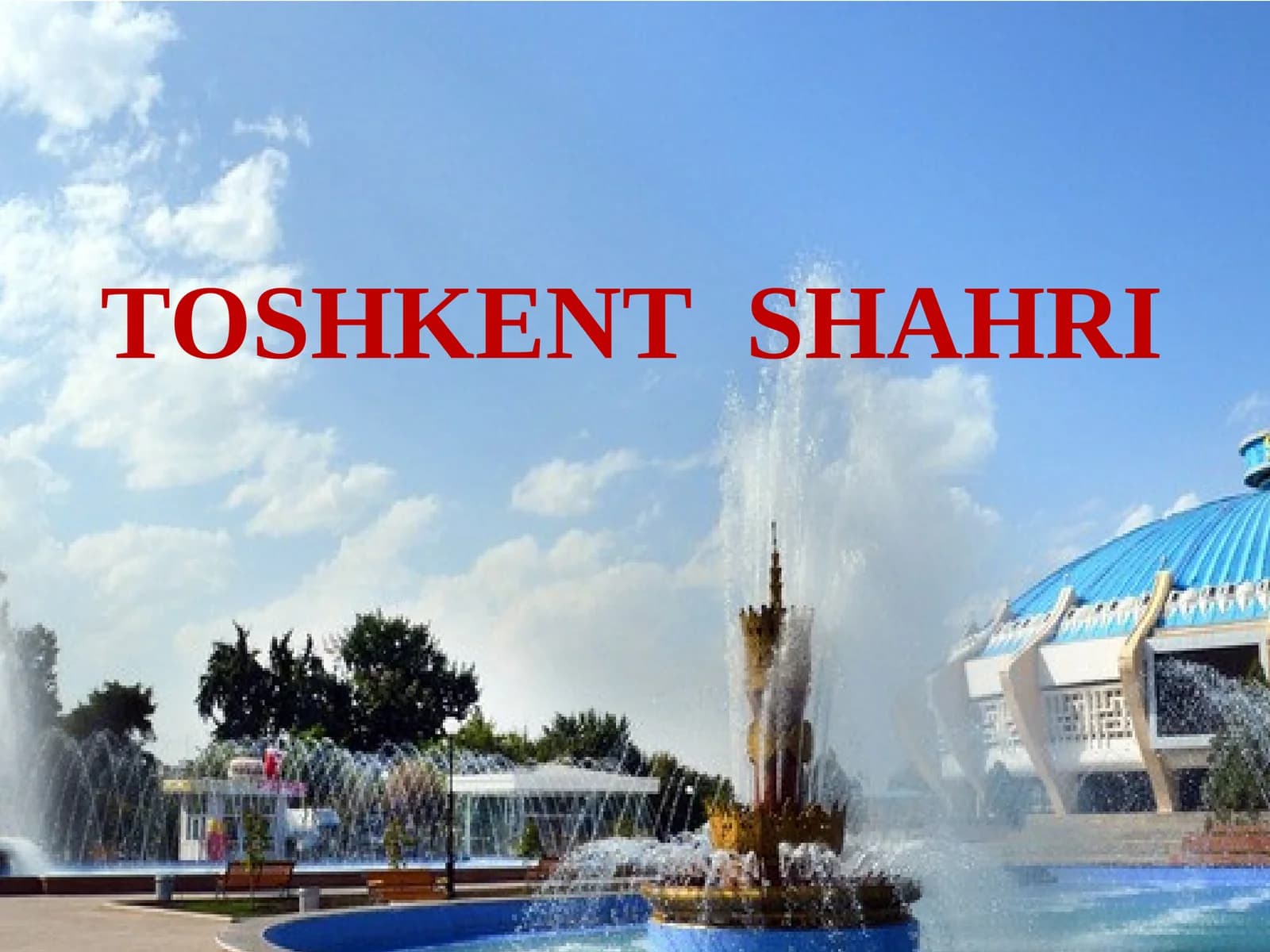 Toshkent shahri
