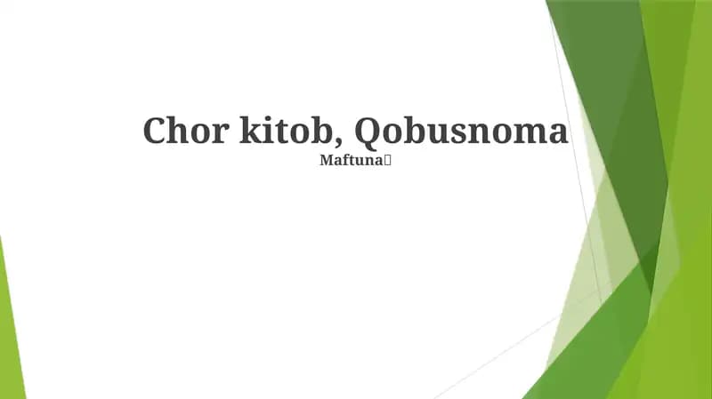 Qobusnoma