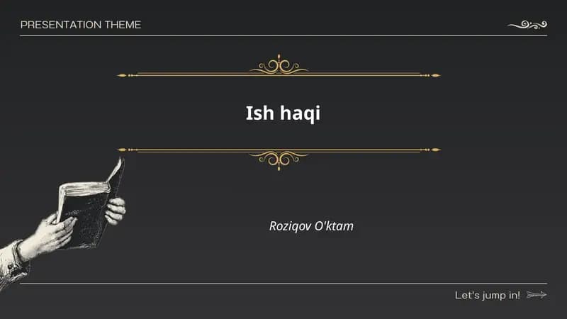 Ish haqi