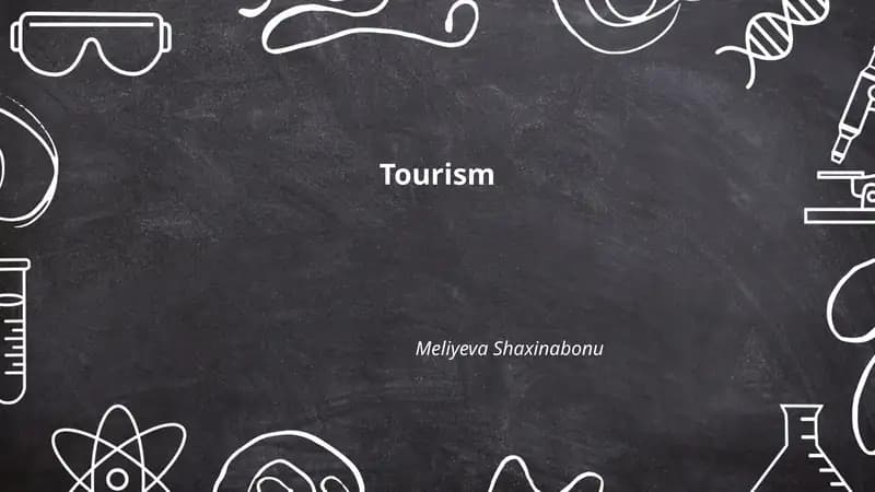 Tourism Plan