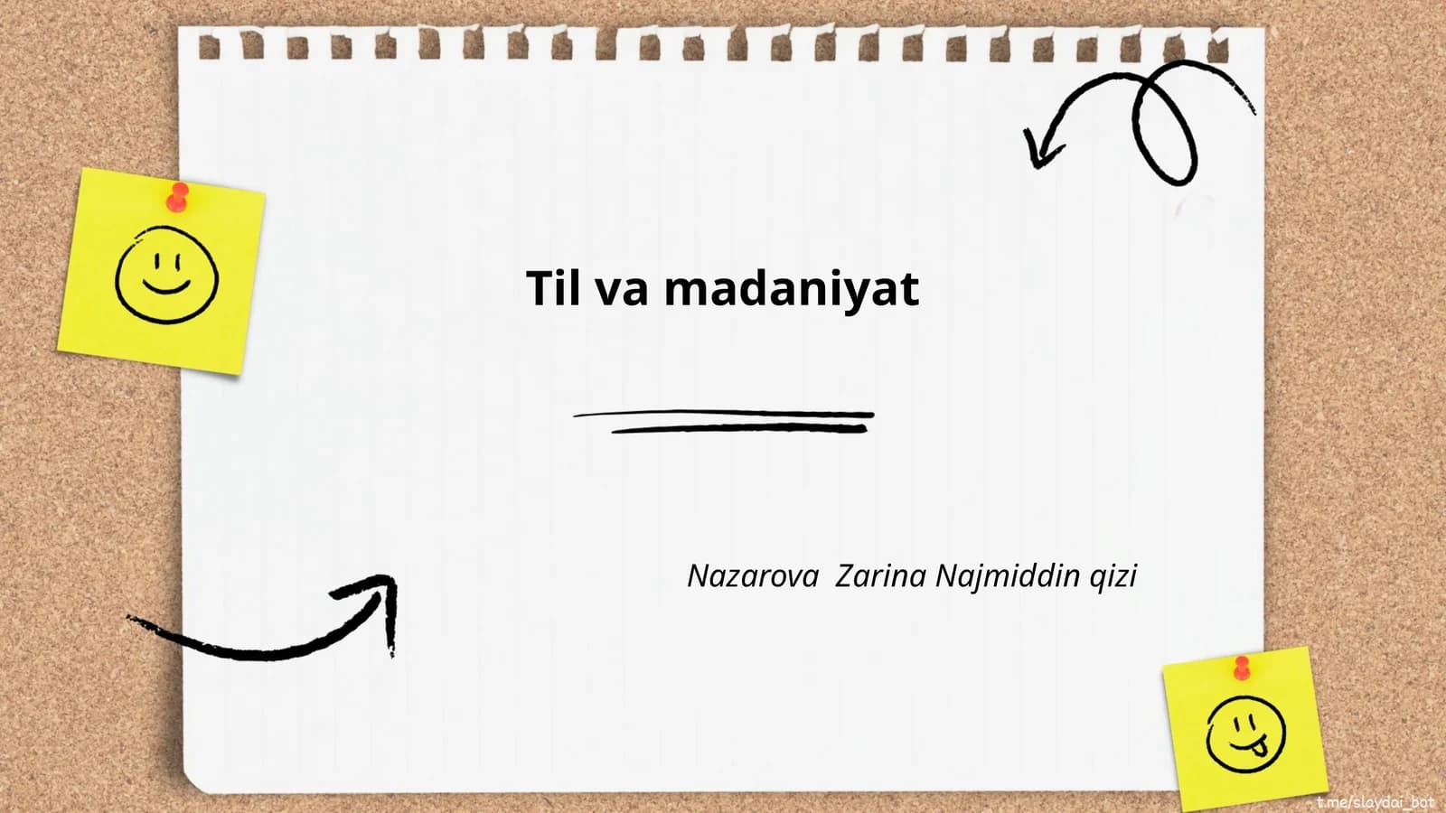 Til va madaniyat