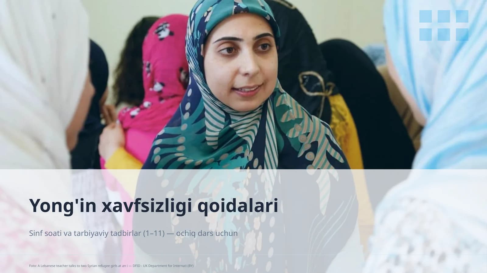 Yong'in xavfsizligi qoidalari
