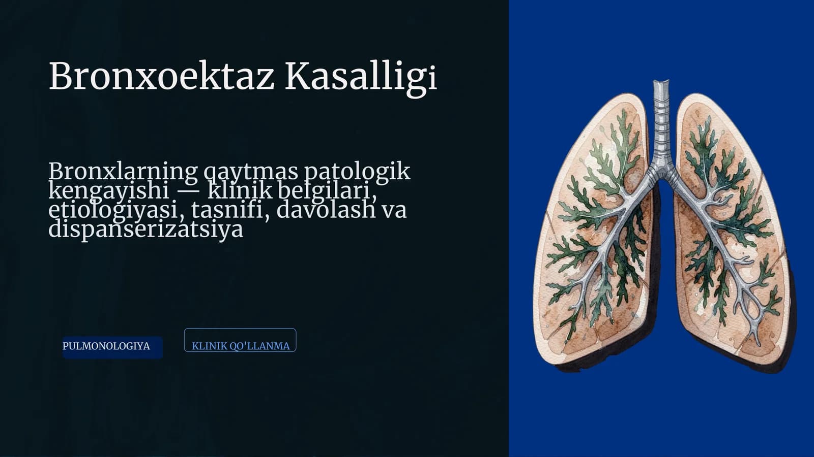 Bronxoektaz Kasalligi
