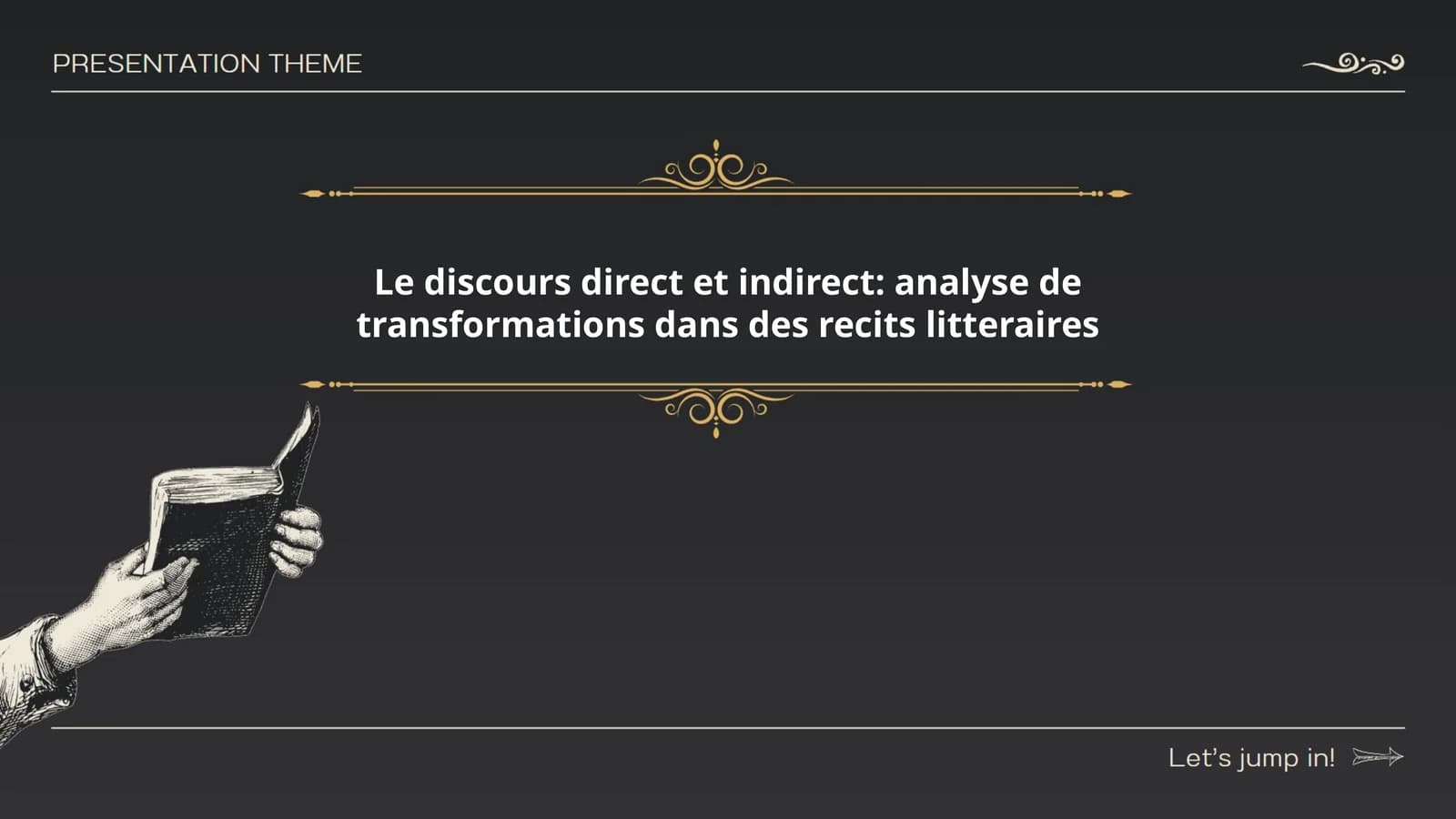 Le discours direct et indirect: analyse de transformations dans des recits litteraires