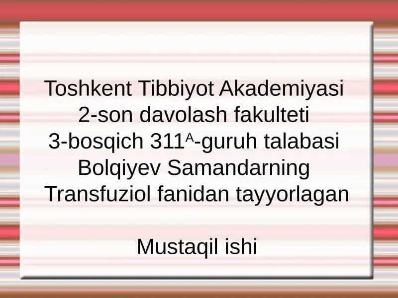 Anafilaktik Shok