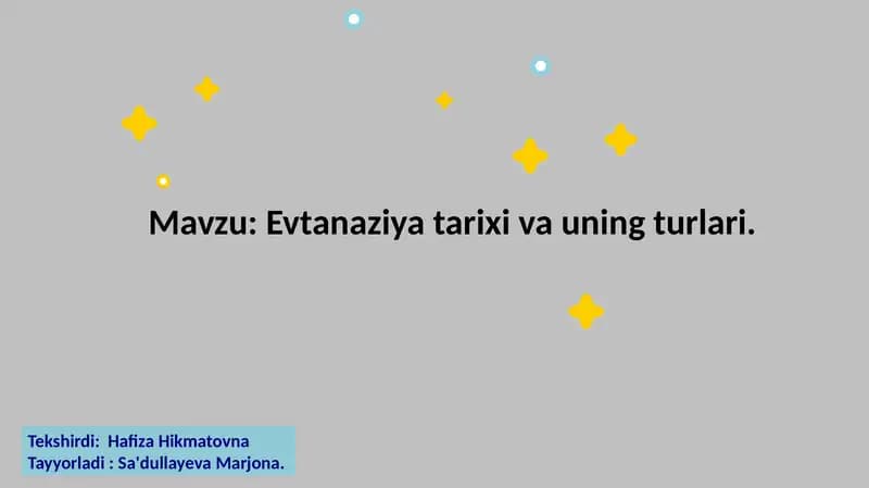Evtanaziya