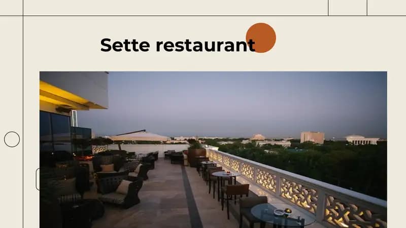Sette restaurant