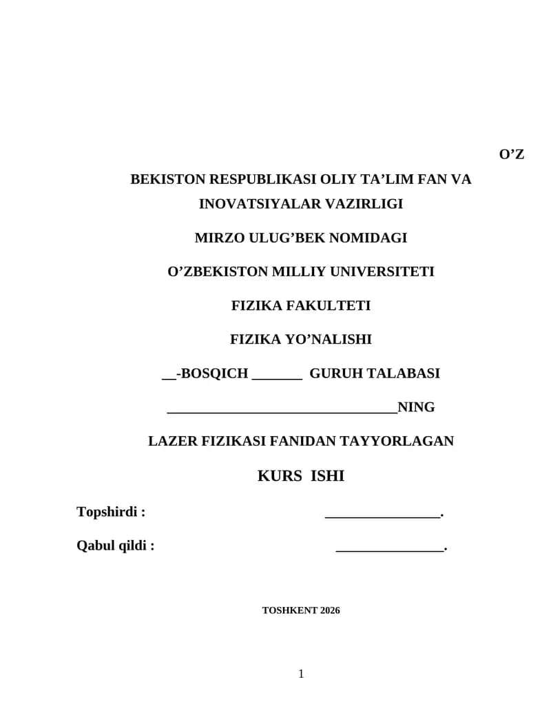 Qattiq jismli lazerlar