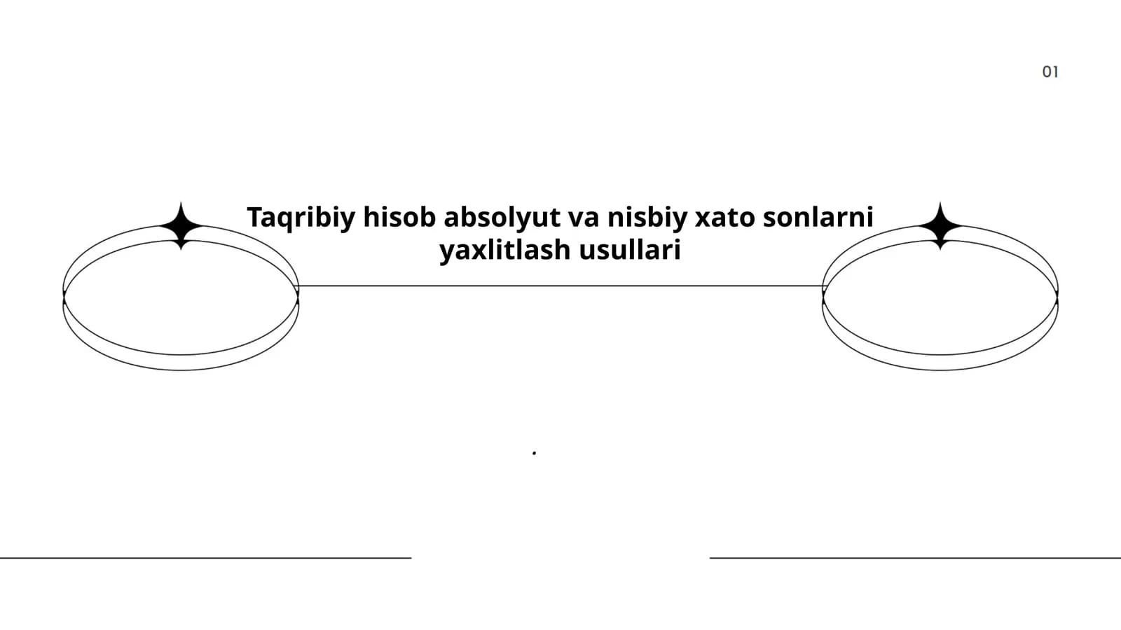 Taqribiy hisobga kirish