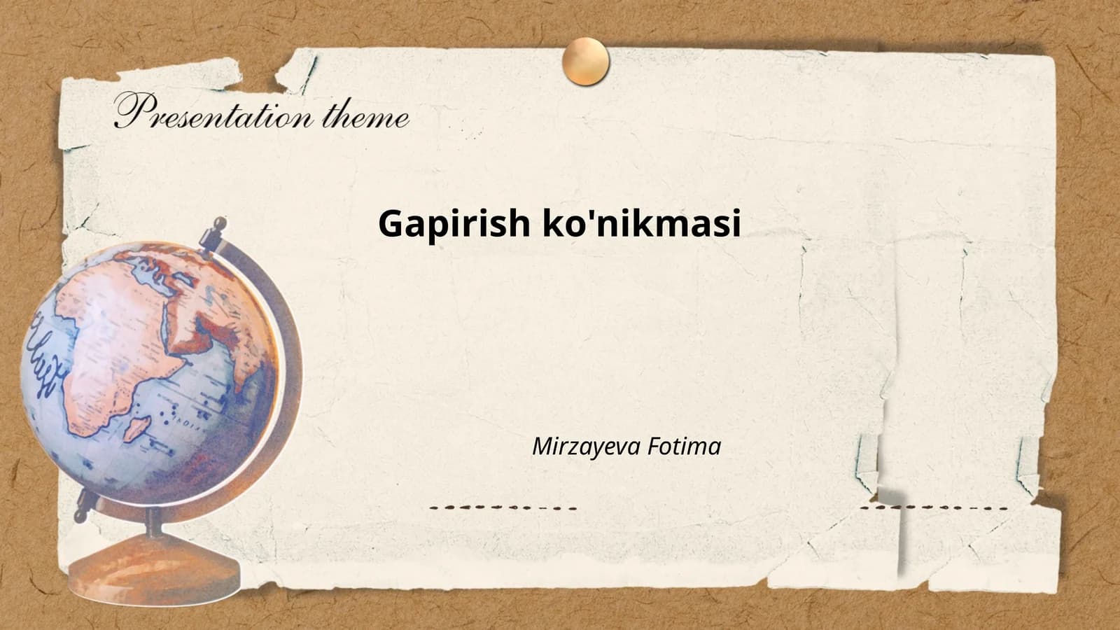 Gapirish ko'nikmasi