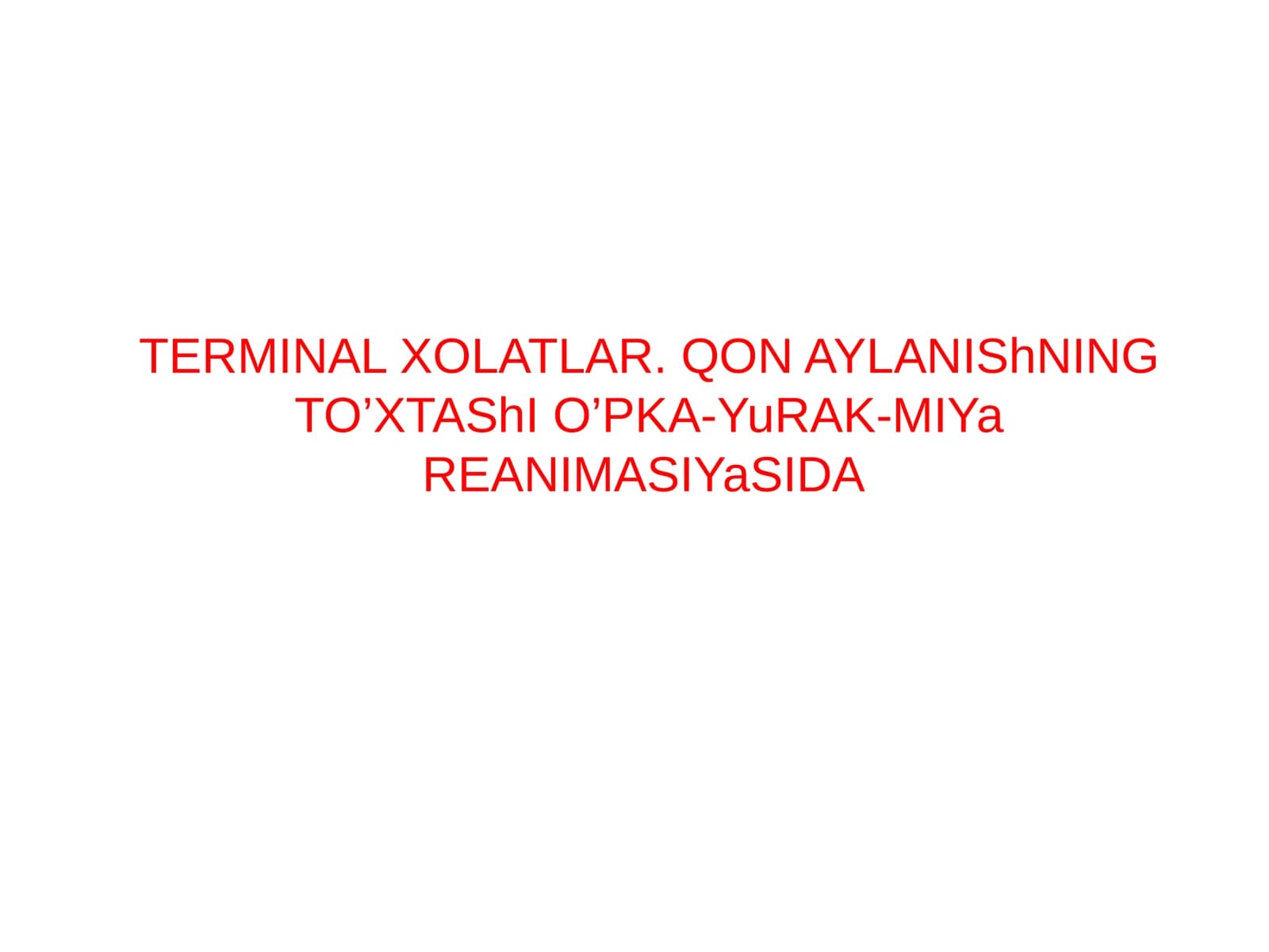 TERMINAL XOLATLAR
