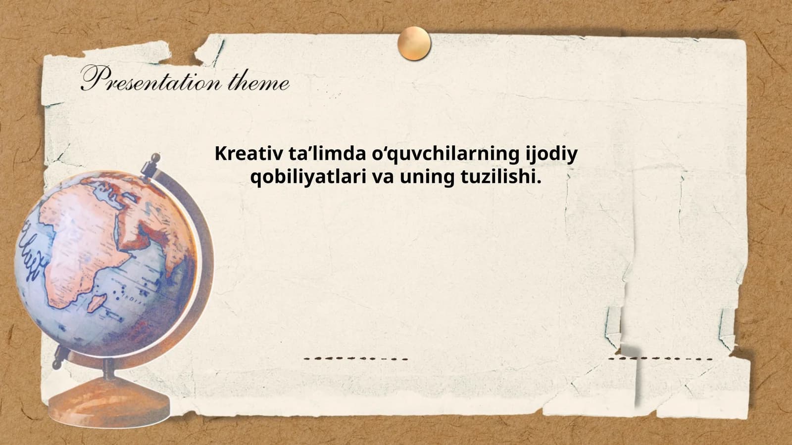 Kreativ ta’limda o‘quvchilarning ijodiy qobiliyatlari va uning tuzilishi