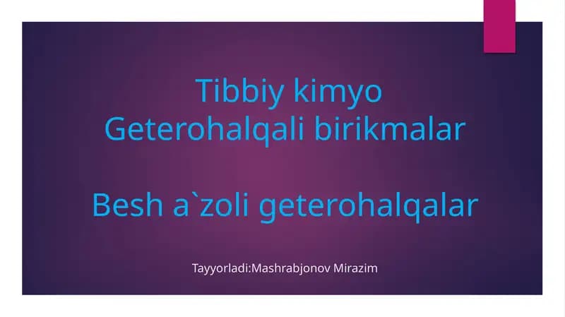 Geterohalqalibirikmalar