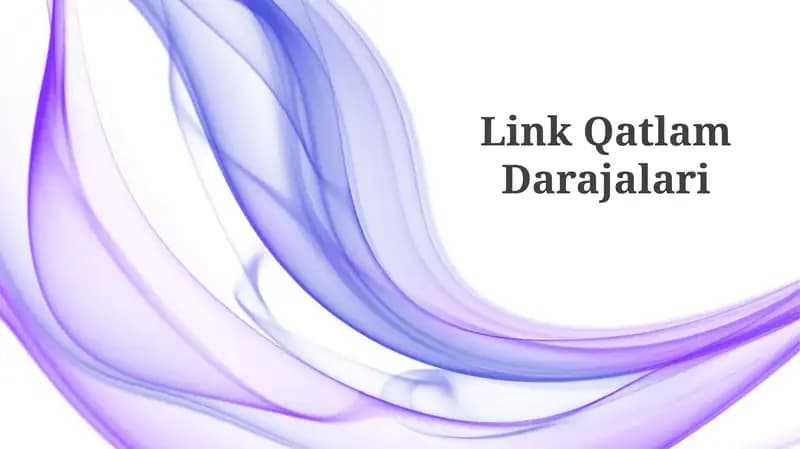 Bog'lanish qatlam darajalari