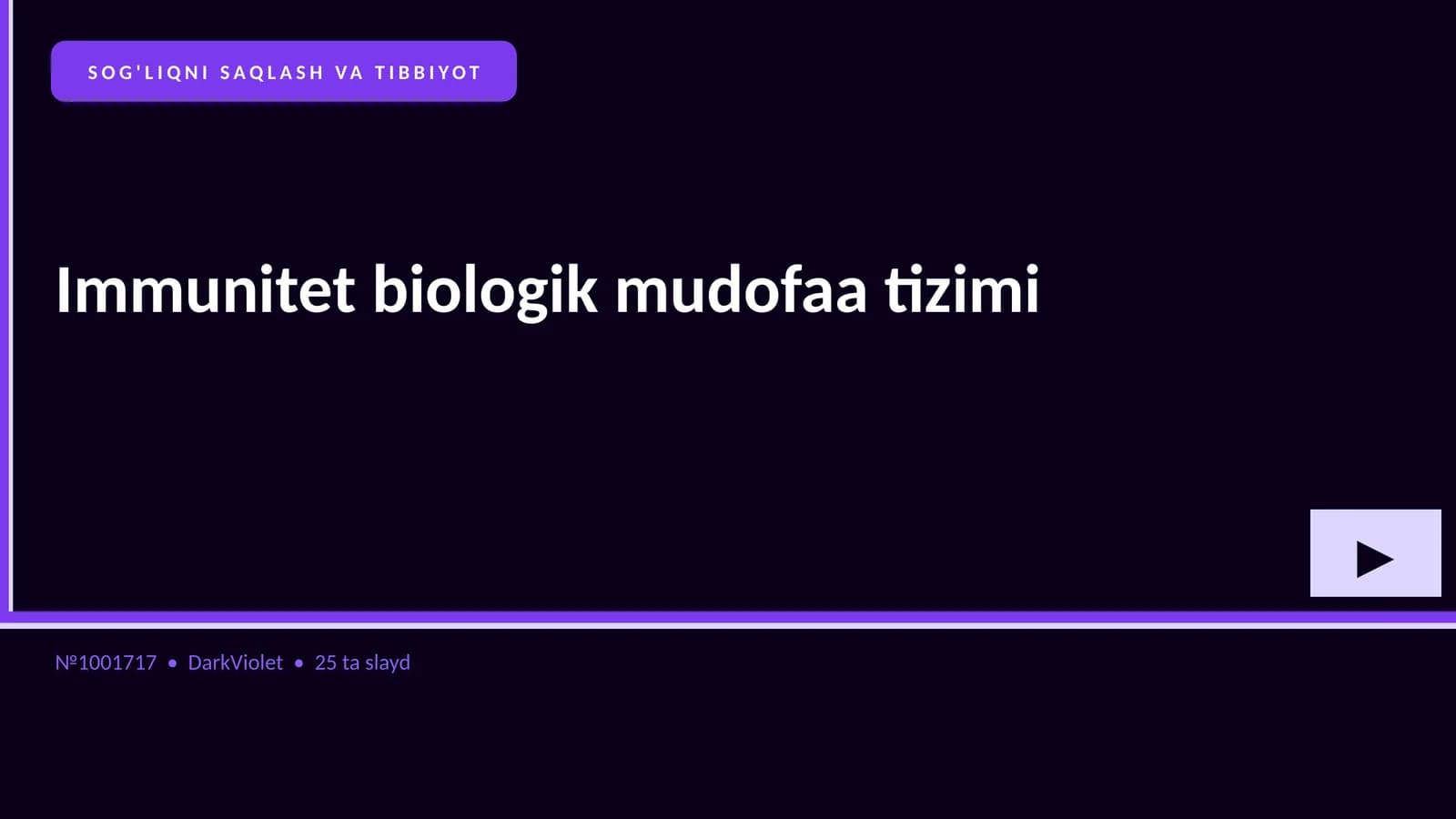 Immunitet biologik mudofaa tizimi
