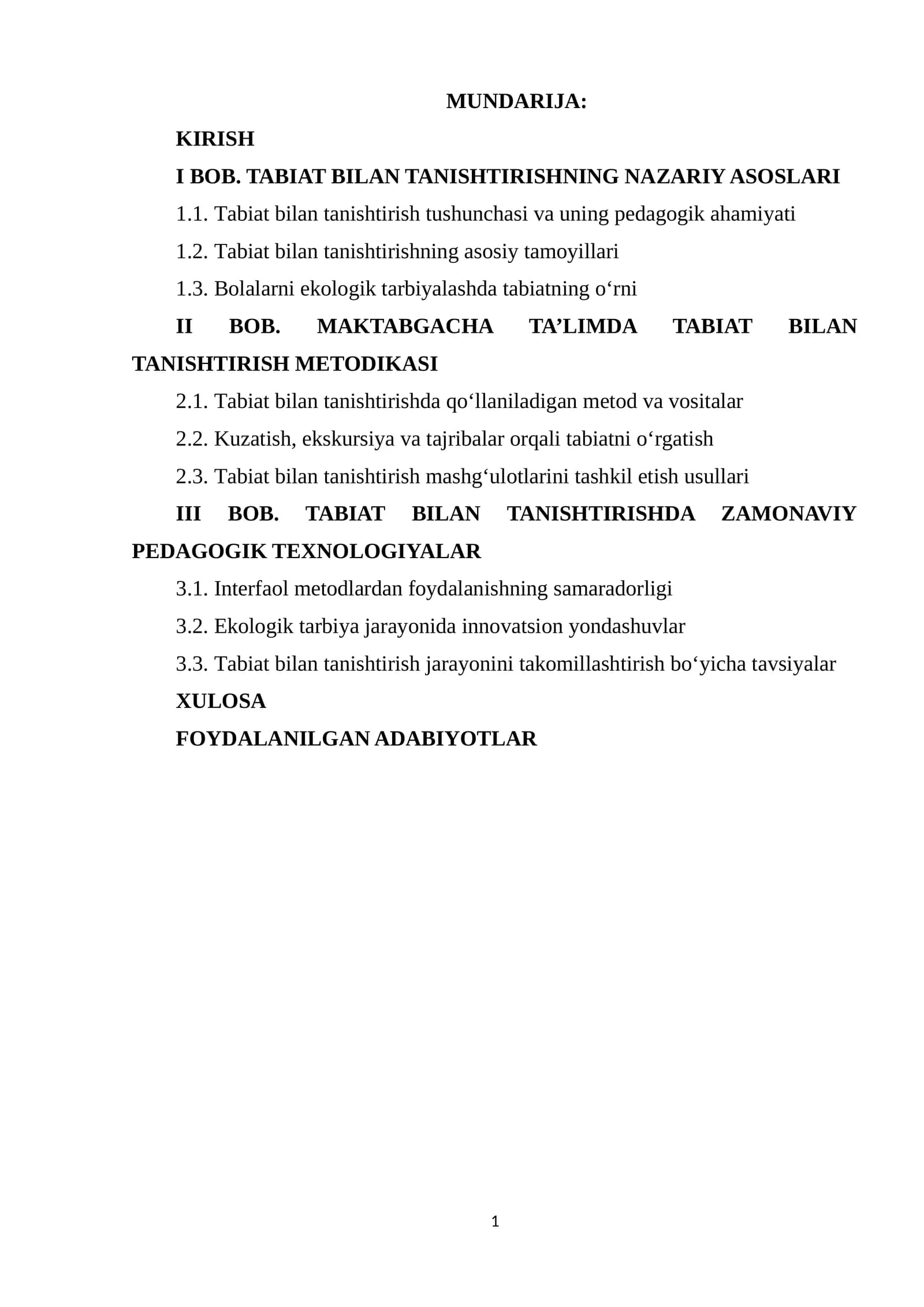 TABIAT BILAN TANISHTIRISH