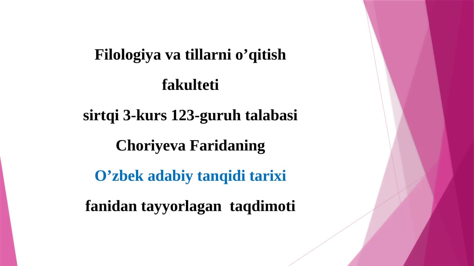 O’zbekadabiy tanqidi tarixi