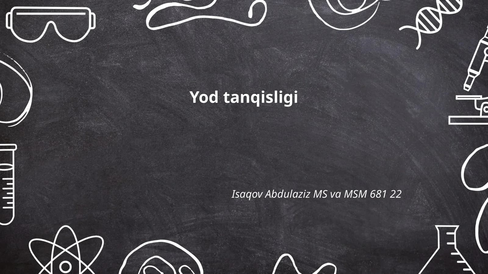 Yod tanqisligi