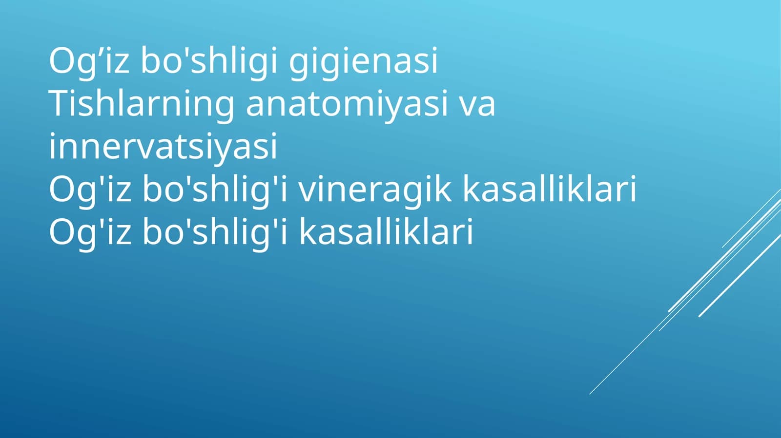 Og’iz bo'shligi gigenasi