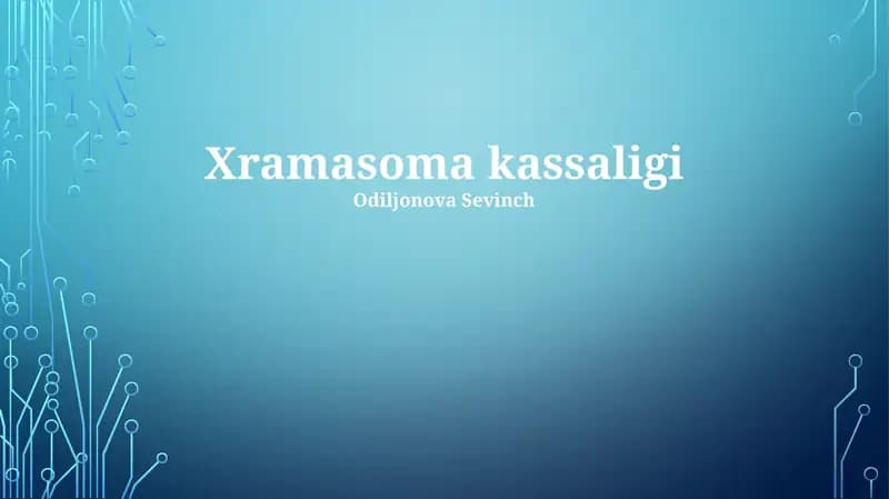 Xramasoma kassaligi