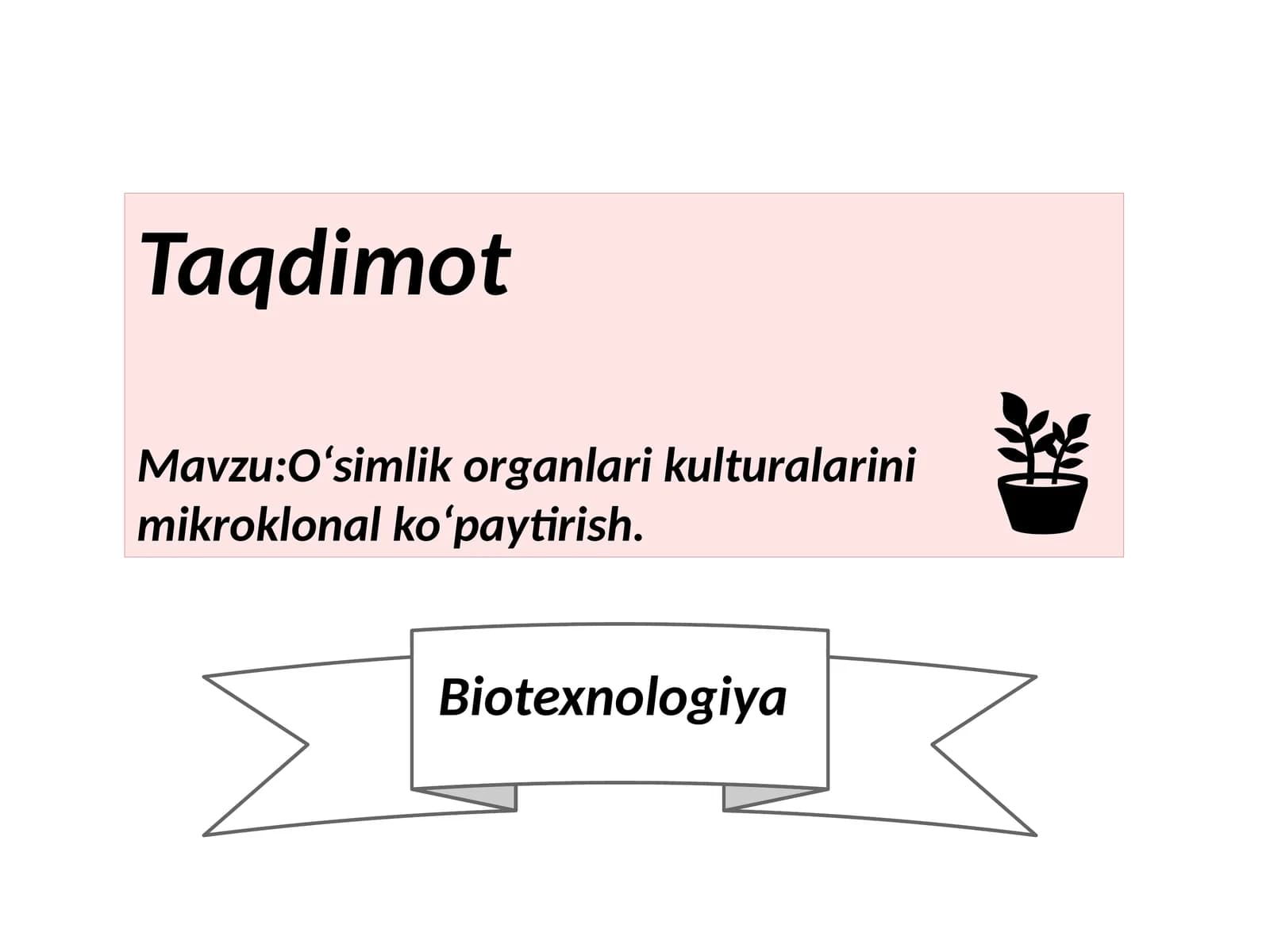 Mikroklonal ko‘paytirish