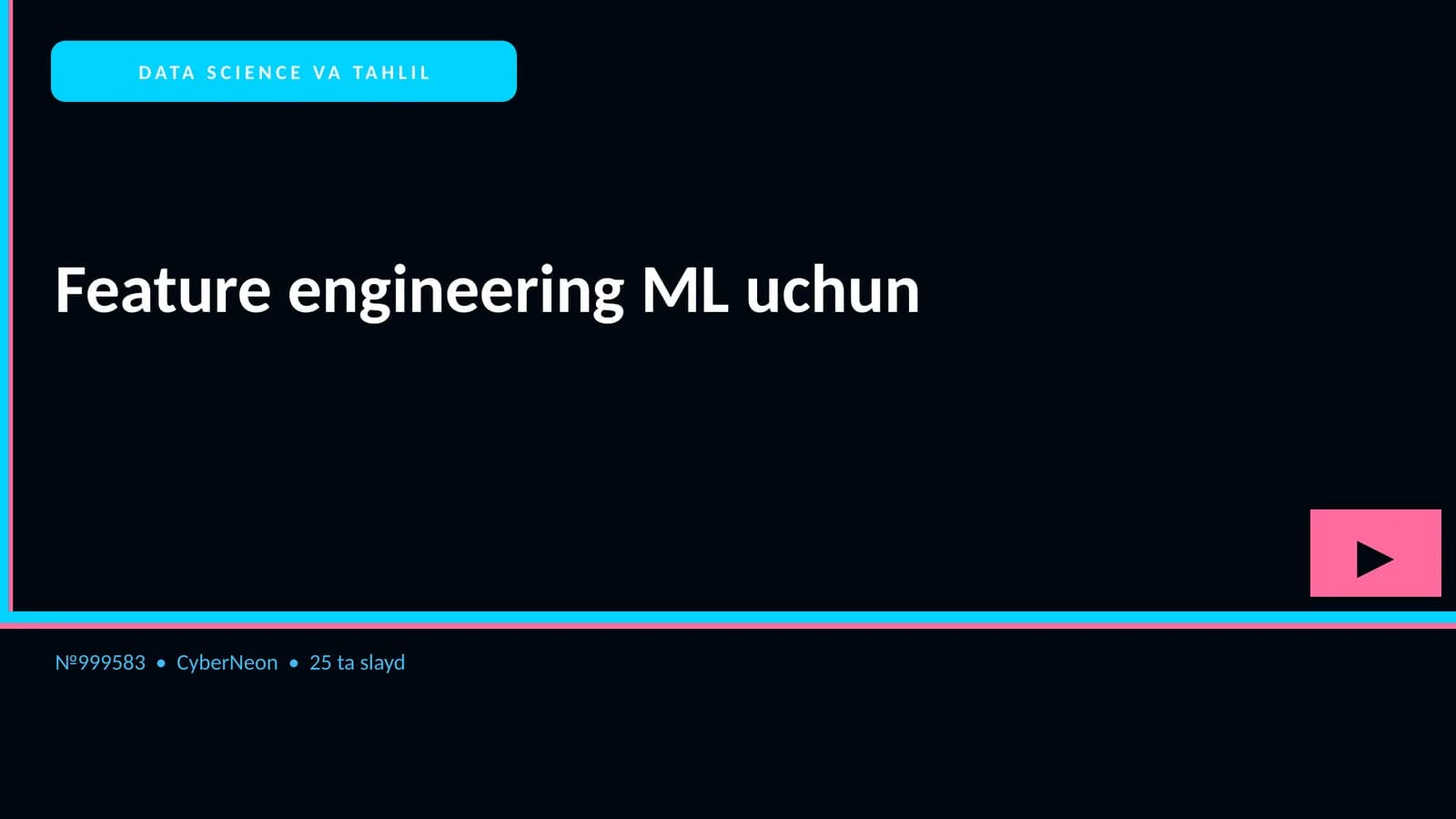 DATA SCIENCE VA TAHLIL