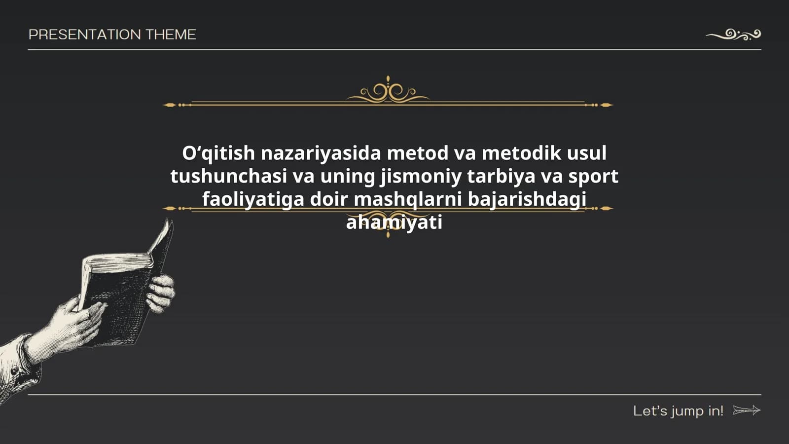 Metod va Metodik Usullar