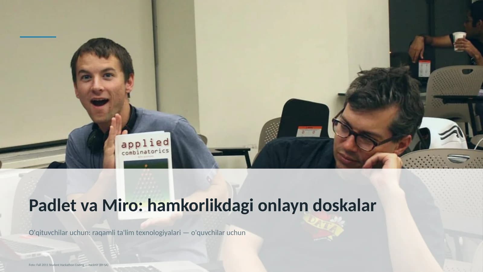 Padlet va Miro: hamkorlikdagi onlayn doskalar