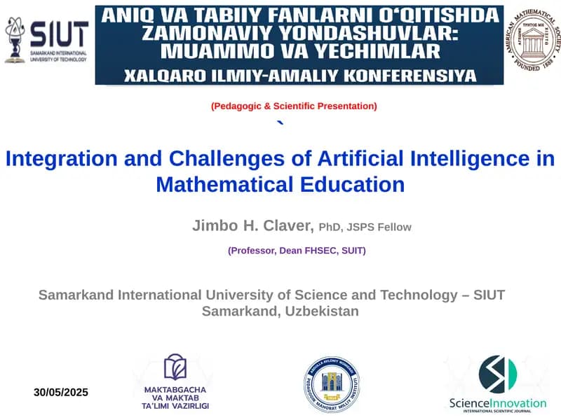 Integration and Challenges of Artificial Intelligence in Mathematical Education