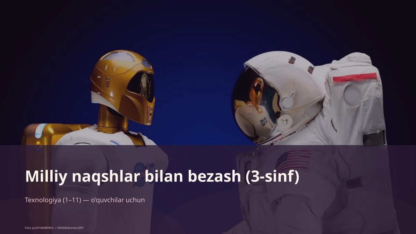 Milliy naqshlar bilan bezash (3-sinf)