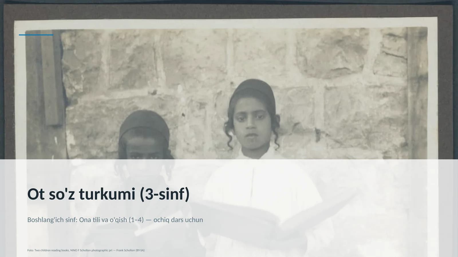 Ot so'z turkumi (3-sinf)