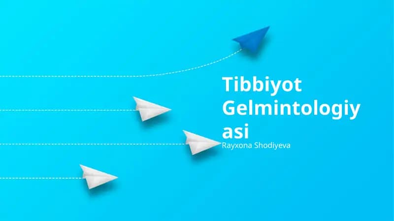 Tibbiyot Gelmintologiyasi